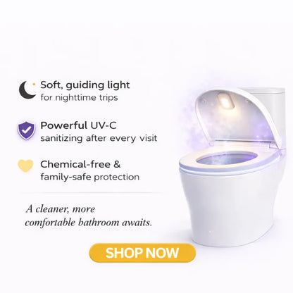 Self Cleaning UV Toilet Sanitizer & Night Light